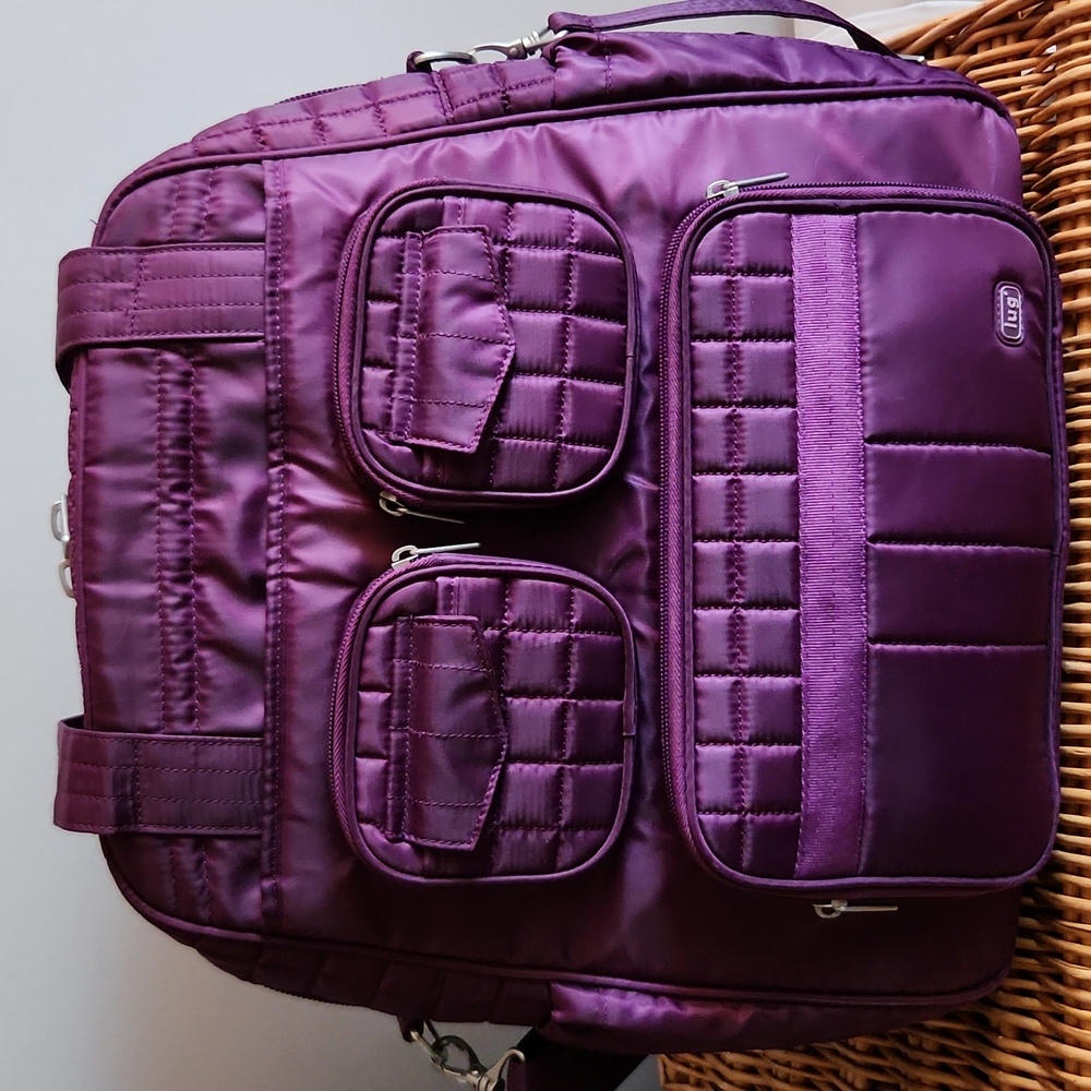 LUG Puddle Jumper Overnight Bag Orchid